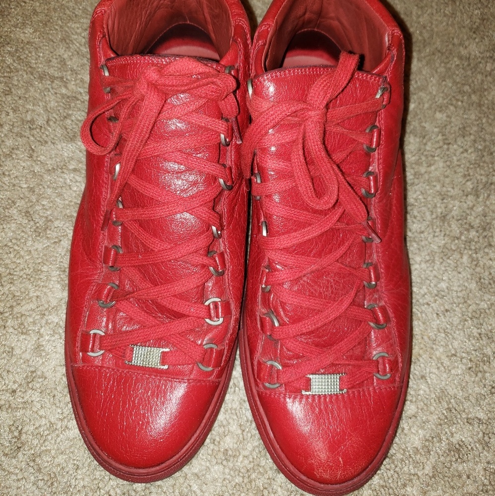 Balenciaga Arena High Top Calf Leather